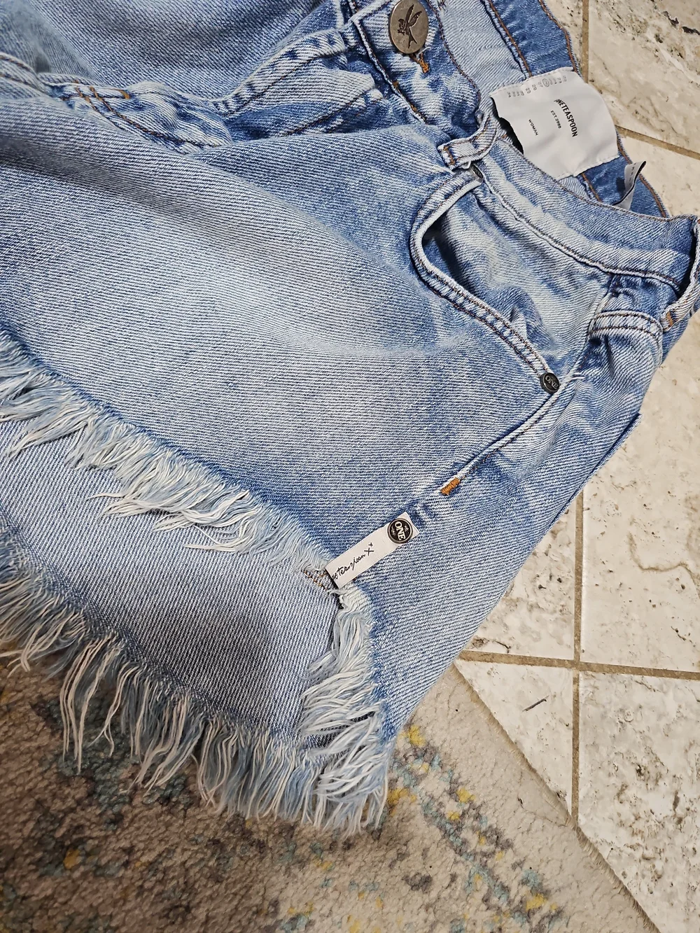 Oneteaspoon High Waist Denim Shorts Size 26